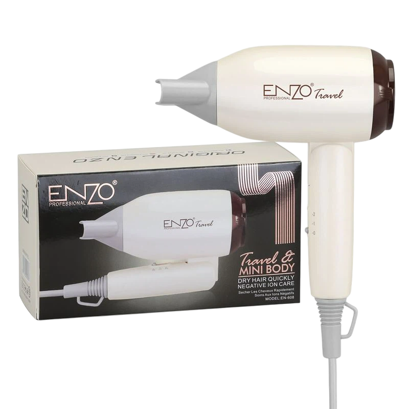 ENZO Travel & Mini Katlanabilir Saç Kurutma Makinesi