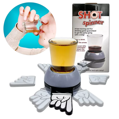 Shot Spinner (Hızlı ve Eğlenceli İçecek Oyunu)