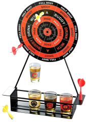 Mini Darts Shot Set Oyunu (Eğlenceli ve Hızlı Dart İçki Oyunu)