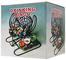 Bingo İçki Oyunu Shot Bardakları ile - Şansınızı Test Edin, Eğlenceli İçki Oyunu!