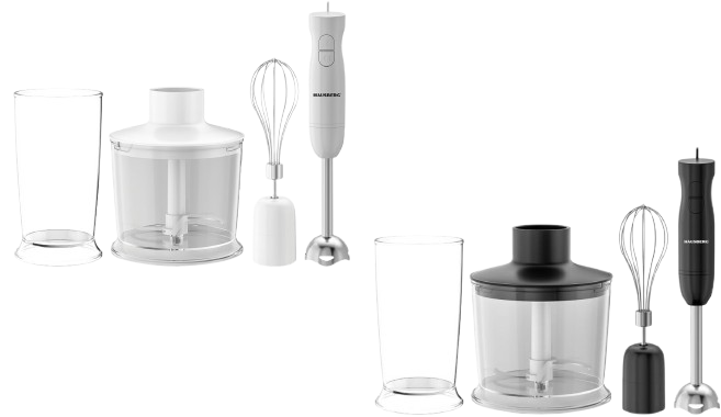 HAUSBERG 3’ü 1 Arada El Blender Seti – Blender, Doğrayıcı ve Çırpıcı