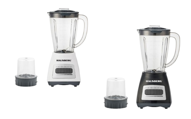 HAUSBERG Plastik Hazneli Blender ve Öğütücü