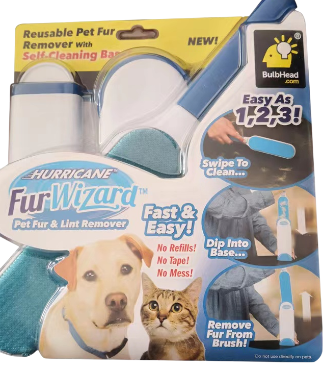 Hurricane FurWizard Evcil Hayvan Tüyü Temizleyici