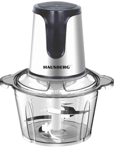 HAUSBERG Cam Hazneli Mutfak Robotu - 2 Litre Kapasite