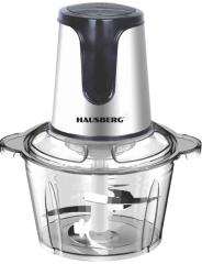 HAUSBERG Cam Hazneli Mutfak Robotu - 3 Litre Kapasite