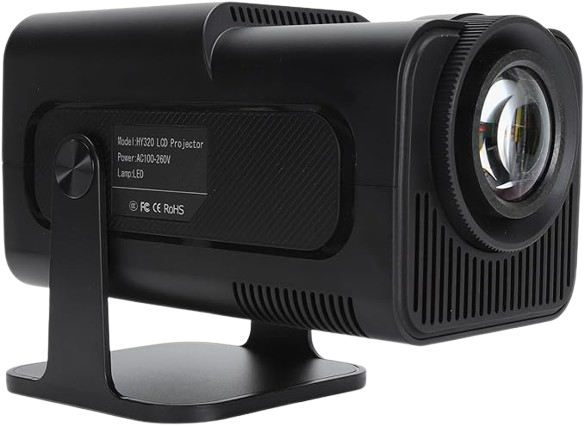 Mini Projektör, 4K 1080P Full HD Destekli Taşınabilir Projektör - Akıllı Projektör ile Evinizde Sinema Keyfi
