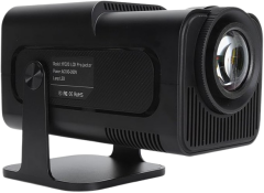 Mini Projektör, 4K 1080P Full HD Destekli Taşınabilir Projektör - Akıllı Projektör ile Evinizde Sinema Keyfi