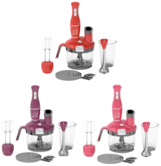 HAUSBERG Çoklu Blender Seti - Renkli