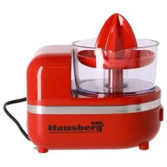 HAUSBERG 3'ü 1 Arada Mini Mutfak Robotu | Dondurma Makinesi, Narenciye Sıkacağı, Rende & Doğrayıcı