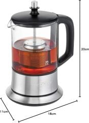 PROFICOOK İkisi Bir Arada Çay Makinesi / Su Isıtıcısı