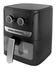 HAUSBERG Şeffaf Görünümlü Airfryer / Sıcak Hava Fritözü - 5 Litre Kapasiteli