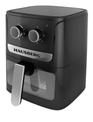 HAUSBERG Şeffaf Görünümlü Airfryer / Sıcak Hava Fritözü - 5 Litre Kapasiteli