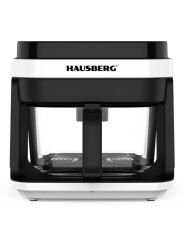 HAUSBERG Cam Hazneli Airfryer / Hava Fritözü - 6.5 Litre Kapasiteli