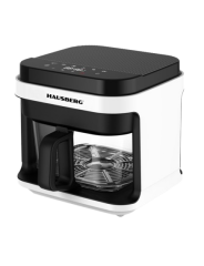 HAUSBERG Cam Hazneli Airfryer / Hava Fritözü - 6.5 Litre Kapasiteli