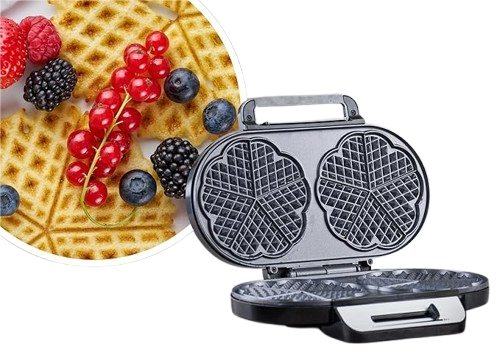 CLATRONIC Waffle Makinesi (İkili)