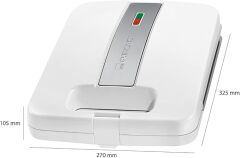 CLATRONIC 4'lü Sandviç Ekmek Kızartma Tost Makinesi