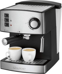 CLATRONIC Espresso Makinesi (850 W, 15 Bar Basınç)