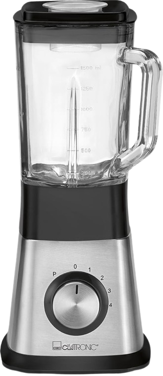 CLATRONIC Paslanmaz Çelik Universal Mutfak Robotu (1.5 L, 650 W)