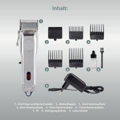 PROFICARE 7'si 1 Arada Profesyonel Saç ve Sakal Tıraş Makinesi