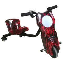 HAUSBERG KIDS Drift Scooter | Çocuklar İçin Elektrikli Üç Tekerlekli Scooter | Bluetooth & LED Aydınlatmalı