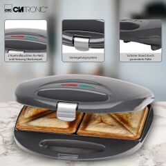 CLATRONIC Sandviç Tost Ekmek Kızartma Makinesi