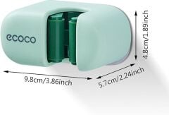 ECOCO Duvara Monte Süpürge ve Mop Askılığı | Kaymaz, Delme Gerektirmeyen Pratik Organizer