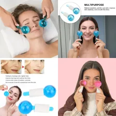 Beauty Crystal Ball Soğuk Yüz Masaj Topu | Cildiniz İçin Buz Gibi Tazelik