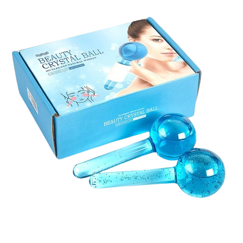 Beauty Crystal Ball Soğuk Yüz Masaj Topu | Cildiniz İçin Buz Gibi Tazelik