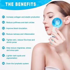 Beauty Crystal Ball Soğuk Yüz Masaj Topu | Cildiniz İçin Buz Gibi Tazelik