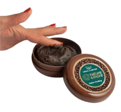 Nature & More Kahve ve Esmer Şekerli Yenileyici El & Vücut Peelingi – Cildinizi Yenileyin ve Canlandırın