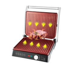 NEWAL Tost Makinesi - XL Büyük Boy (4 Dilim)