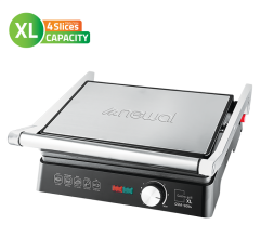 NEWAL Tost Makinesi - XL Büyük Boy (4 Dilim)