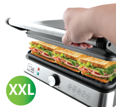 NEWAL Tost Makinesi - XXL Büyük Boy (6 Dilim)