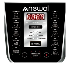 NEWAL Çok Amaçlı Akıllı Pişirici - 6L