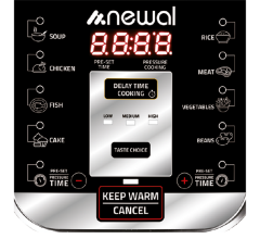NEWAL Çok Amaçlı Akıllı Pişirici - 8L