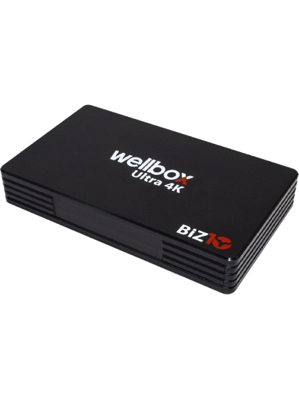 WELLBOX BiZ10 4K Android TV Box Uydu Alıcısı
