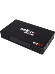 WELLBOX BiZ10 4K Android TV Box Uydu Alıcısı