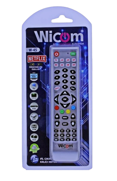 WICOM 8'i 1 Arada Öğrenebilen Akıllı Kumanda