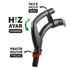 ARNICA Tesla Ergo Active Toz Torbasız Elektrikli Süpürge