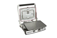 ARNICA Tostit Maxi Granit Izgaralı Tost Makinesi - Inox / Rose
