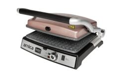 ARNICA Tostit Maxi Granit Izgaralı Tost Makinesi - Inox / Rose