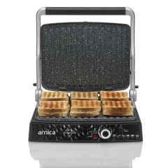 ARNICA Diamond Granit Izgaralı Tost Makinesi - Yeşil/Mor